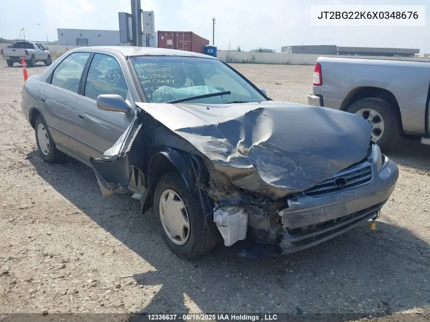 1999 Toyota Camry Le/Xle VIN: JT2BG22K6X0348676 Lot: 12336637