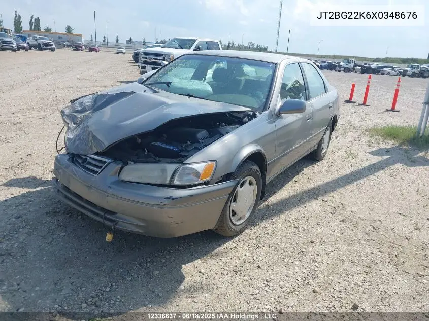 1999 Toyota Camry Le/Xle VIN: JT2BG22K6X0348676 Lot: 12336637