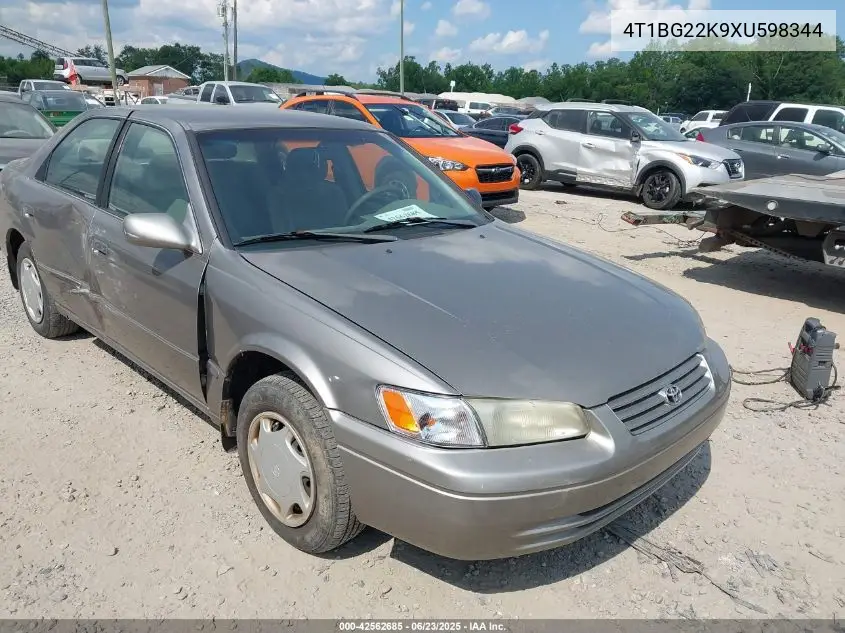 1999 Toyota Camry Ce VIN: 4T1BG22K9XU598344 Lot: 42562685