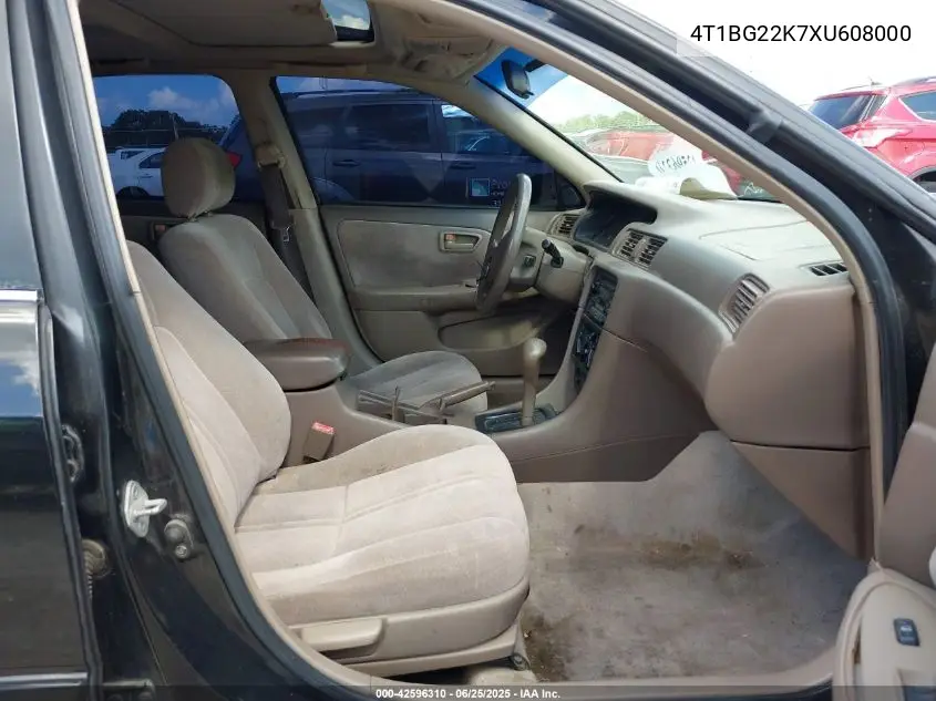 1999 Toyota Camry Le VIN: 4T1BG22K7XU608000 Lot: 42596310