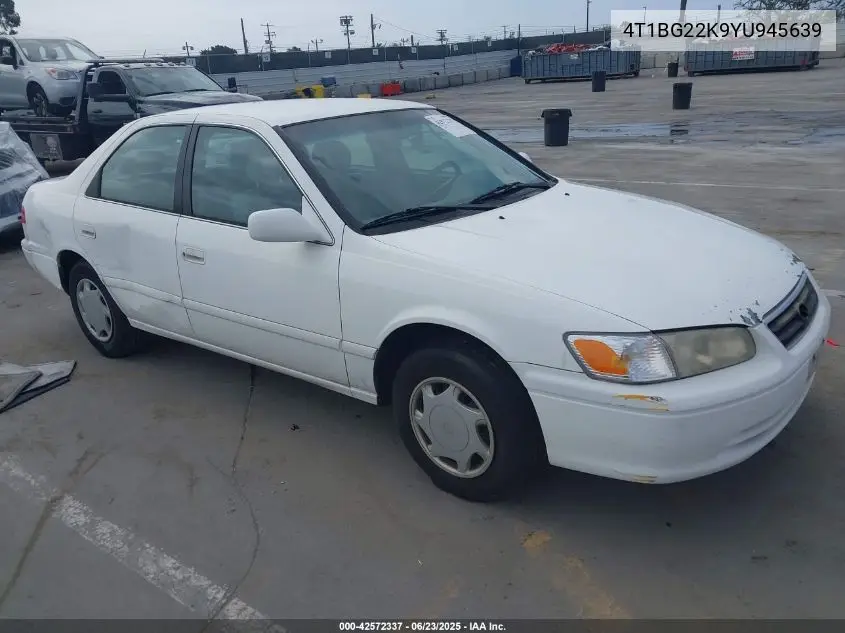 2000 Toyota Camry Ce VIN: 4T1BG22K9YU945639 Lot: 42572337