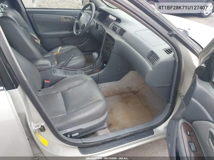 2001 Toyota Camry Le/Xle VIN: 4T1BF28K71U127407 Lot: 42247606