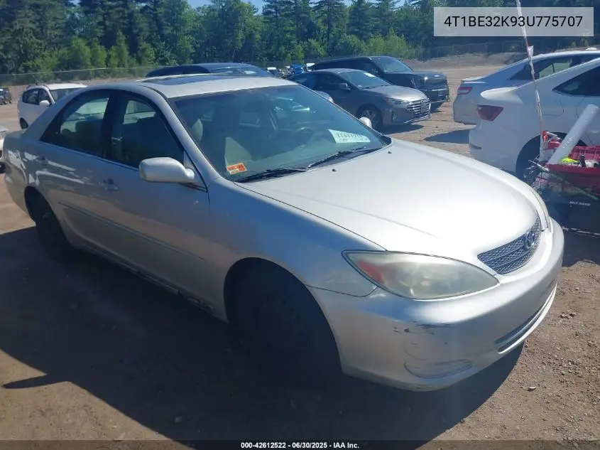 2003 Toyota Camry Le VIN: 4T1BE32K93U775707 Lot: 42612522