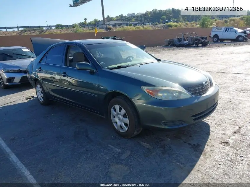 2003 Toyota Camry Le/Xle/Se VIN: 4T1BE32K23U712366 Lot: 42619609