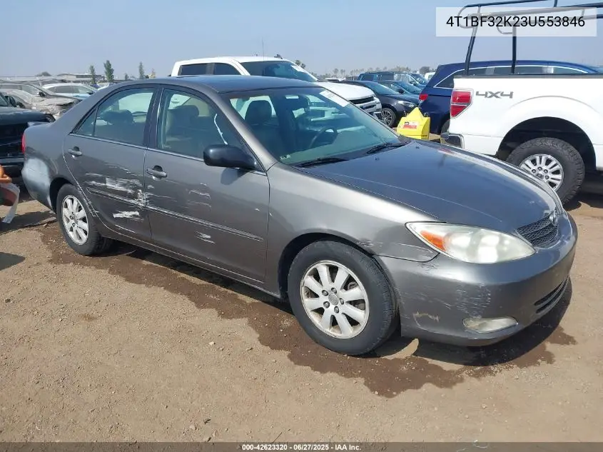 2003 Toyota Camry Xle V6 VIN: 4T1BF32K23U553846 Lot: 42623320