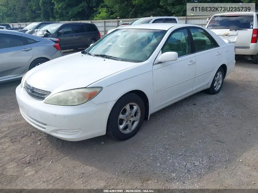 2003 Toyota Camry Le VIN: 4T1BE32K73U235739 Lot: 42631950