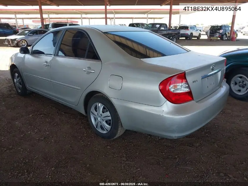 4t1be32kx4u895064 4T1BE32KX4U895064 2004 Toyota Camry Le