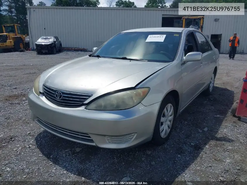 2005 Toyota Camry Le VIN: 4T1BE32K25U976755 Lot: 42264513