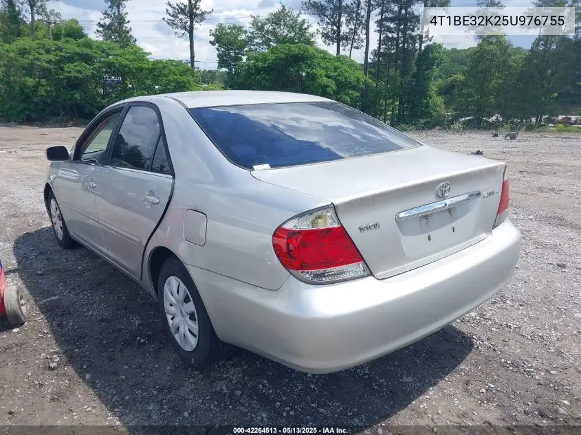 2005 Toyota Camry Le VIN: 4T1BE32K25U976755 Lot: 42264513