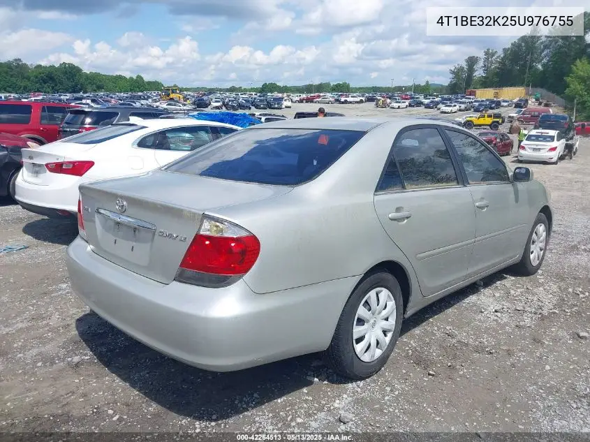 2005 Toyota Camry Le VIN: 4T1BE32K25U976755 Lot: 42264513