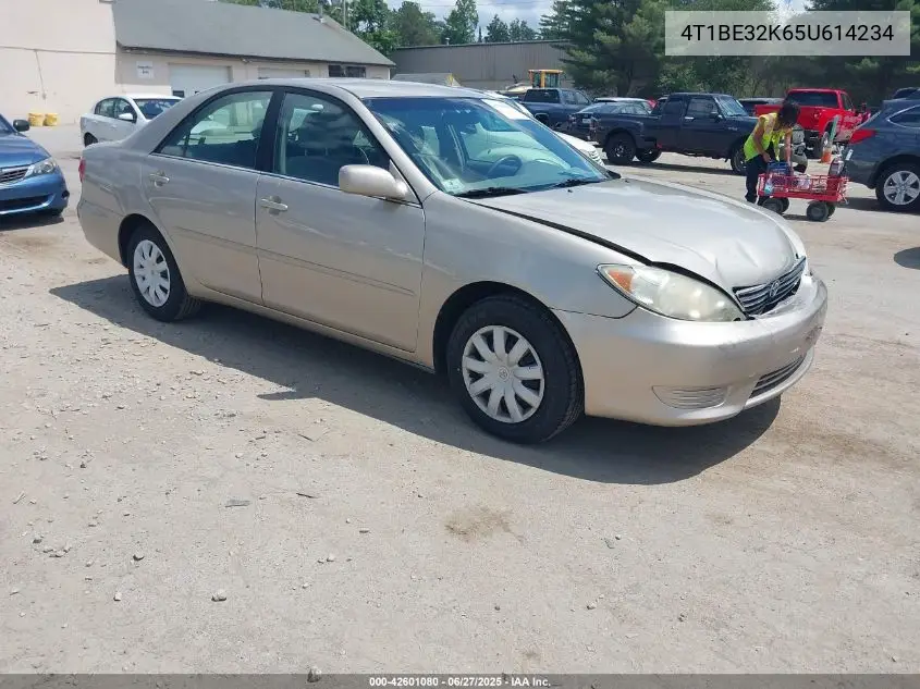 2005 Toyota Camry Le VIN: 4T1BE32K65U614234 Lot: 42601080