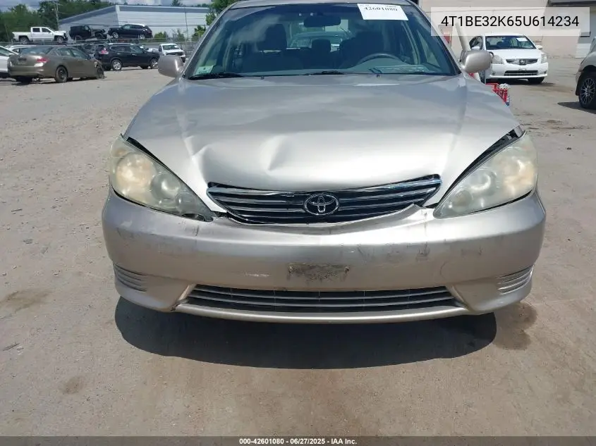2005 Toyota Camry Le VIN: 4T1BE32K65U614234 Lot: 42601080