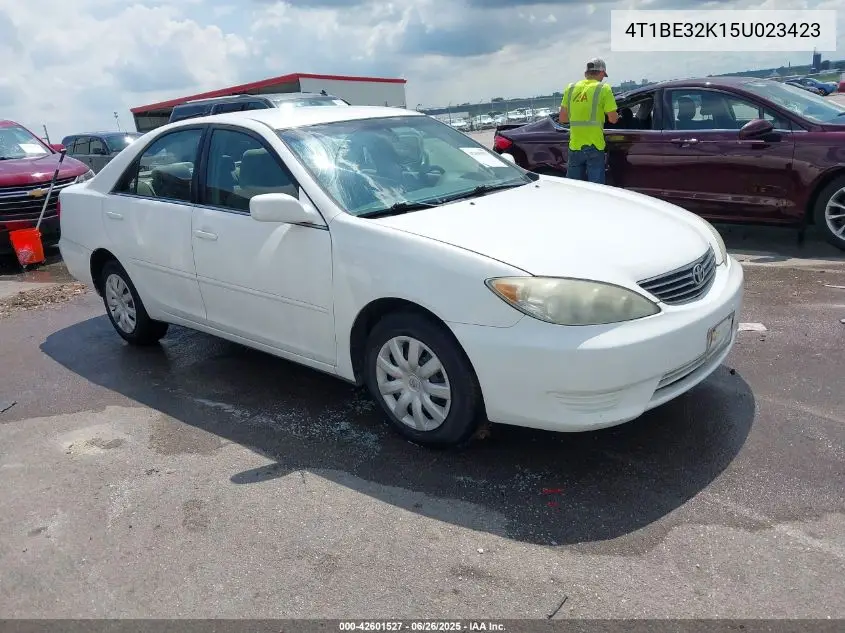 2005 Toyota Camry Le VIN: 4T1BE32K15U023423 Lot: 42601527