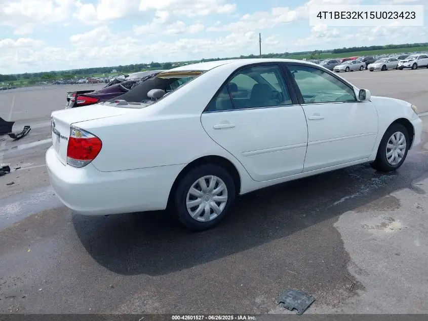 2005 Toyota Camry Le VIN: 4T1BE32K15U023423 Lot: 42601527