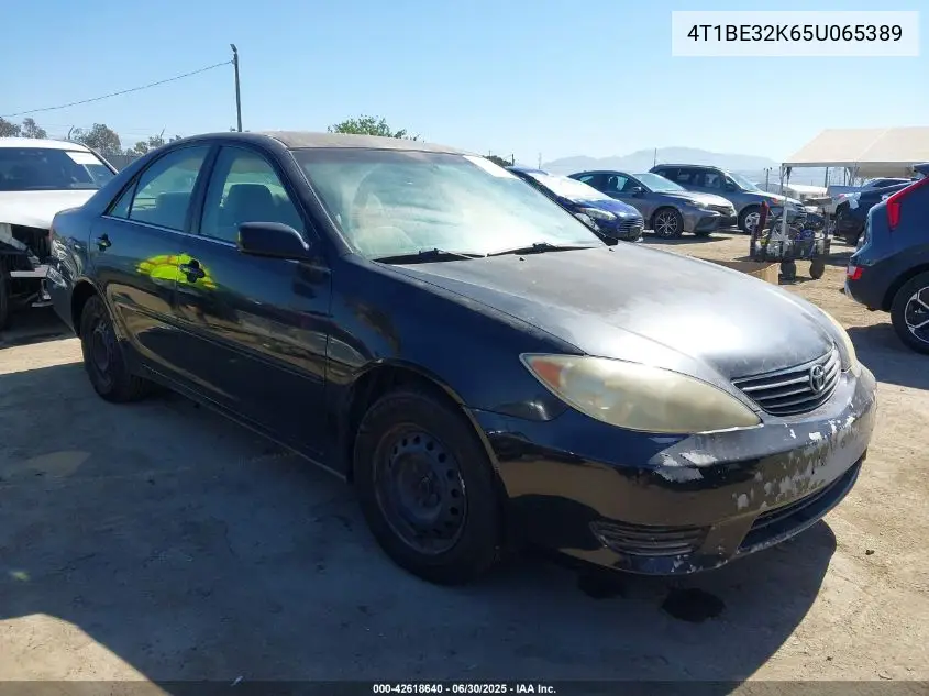 2005 Toyota Camry Le VIN: 4T1BE32K65U065389 Lot: 42618640