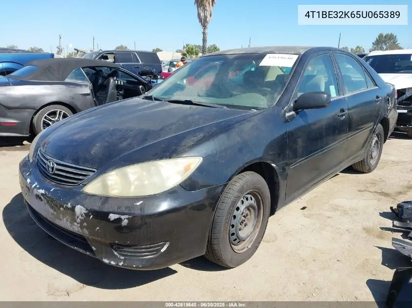 2005 Toyota Camry Le VIN: 4T1BE32K65U065389 Lot: 42618640
