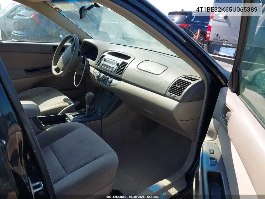 2005 Toyota Camry Le VIN: 4T1BE32K65U065389 Lot: 42618640