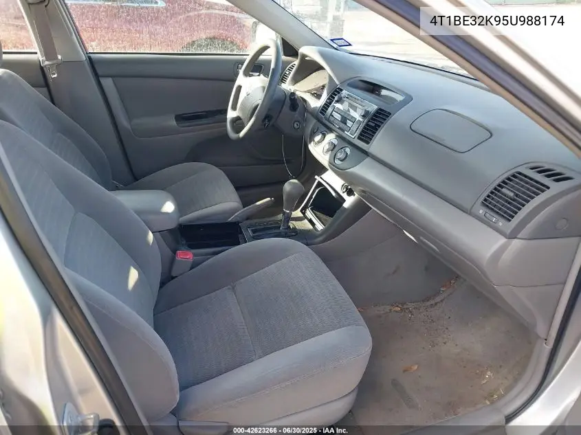 2005 Toyota Camry Std VIN: 4T1BE32K95U988174 Lot: 42623266