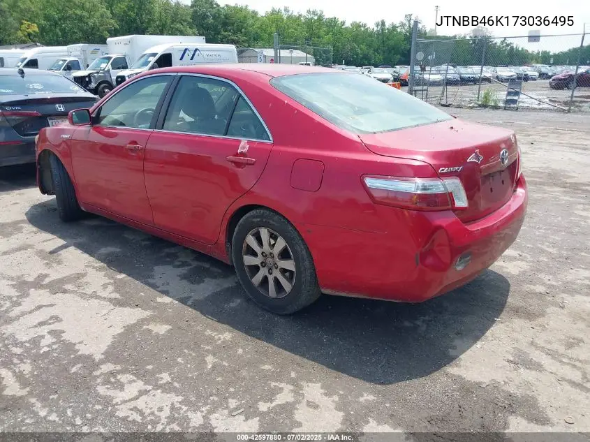 JTNBB46K173036495 2007 Toyota Camry Hybrid