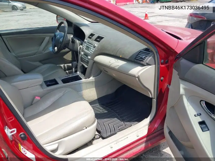 JTNBB46K173036495 2007 Toyota Camry Hybrid