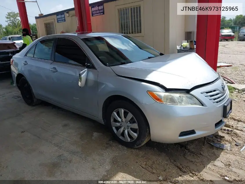2007 Toyota Camry Le VIN: JTNBE46K973125965 Lot: 42621520