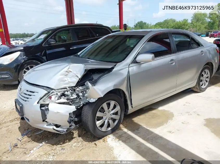 2007 Toyota Camry Le VIN: JTNBE46K973125965 Lot: 42621520