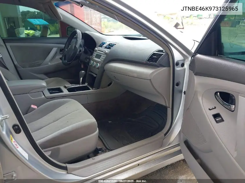 2007 Toyota Camry Le VIN: JTNBE46K973125965 Lot: 42621520