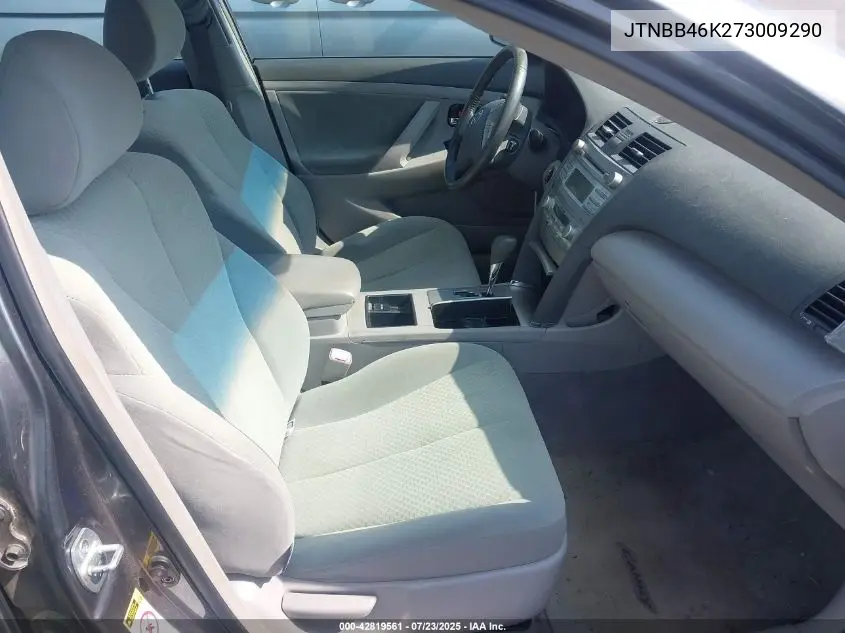 2007 Toyota Camry Hybrid VIN: JTNBB46K273009290 Lot: 42819561