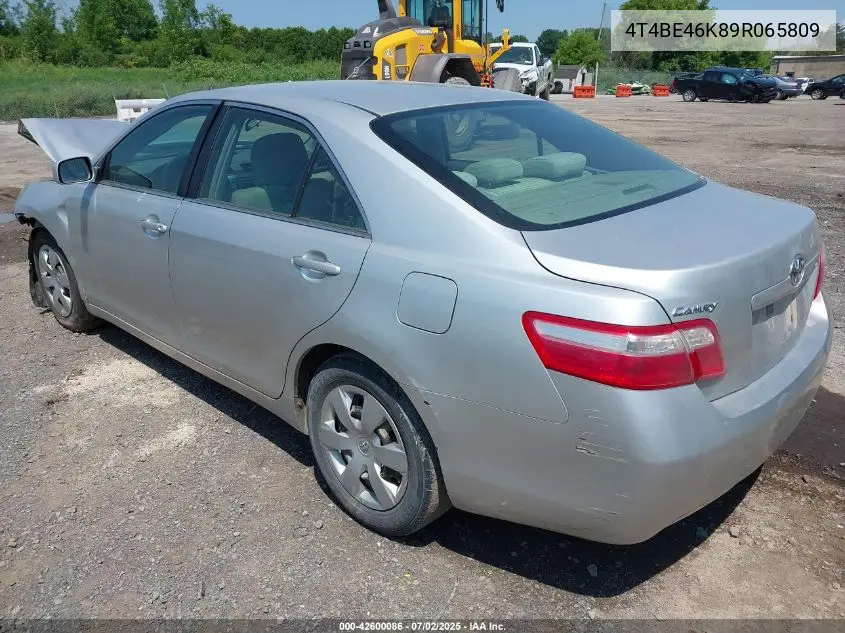 2009 Toyota Camry Le VIN: 4T4BE46K89R065809 Lot: 42600086