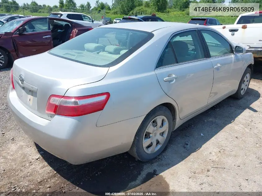 2009 Toyota Camry Le VIN: 4T4BE46K89R065809 Lot: 42600086