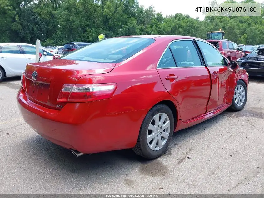2009 Toyota Camry Xle V6 VIN: 4T1BK46K49U076180 Lot: 42607818
