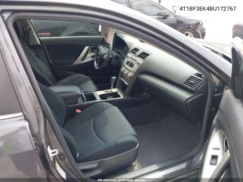 2011 Toyota Camry Se VIN: 4T1BF3EK4BU172767 Lot: 42822113