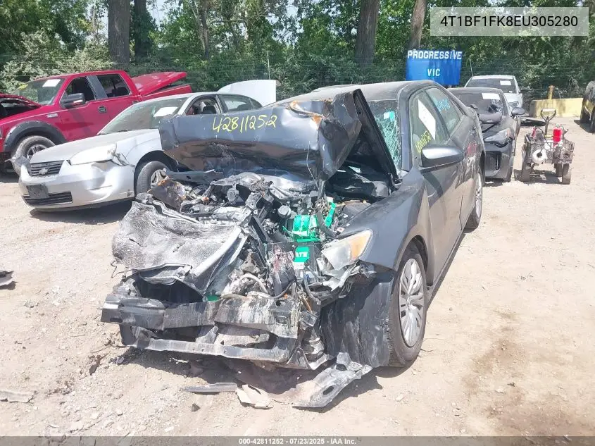 2014 Toyota Camry Le VIN: 4T1BF1FK8EU305280 Lot: 42811252