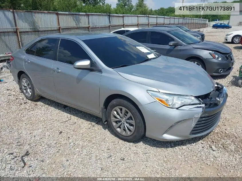 2016 Toyota Camry Le VIN: 4T1BF1FK7GU173891 Lot: 42623785