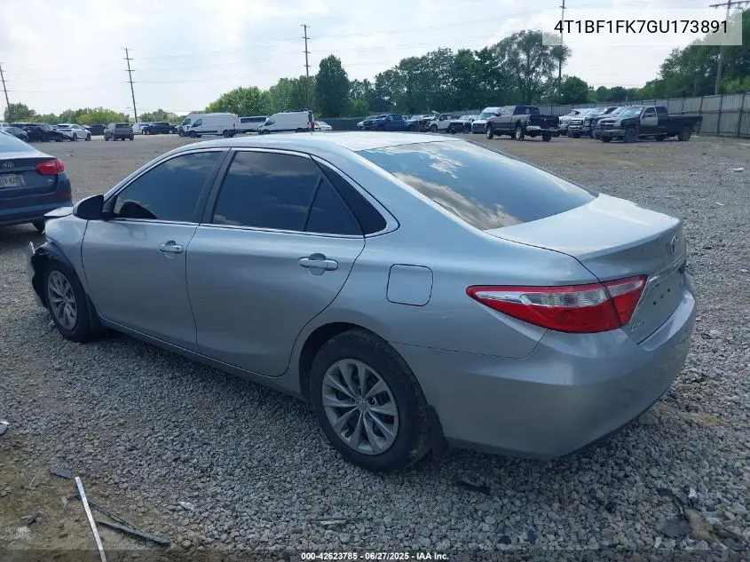 2016 Toyota Camry Le VIN: 4T1BF1FK7GU173891 Lot: 42623785