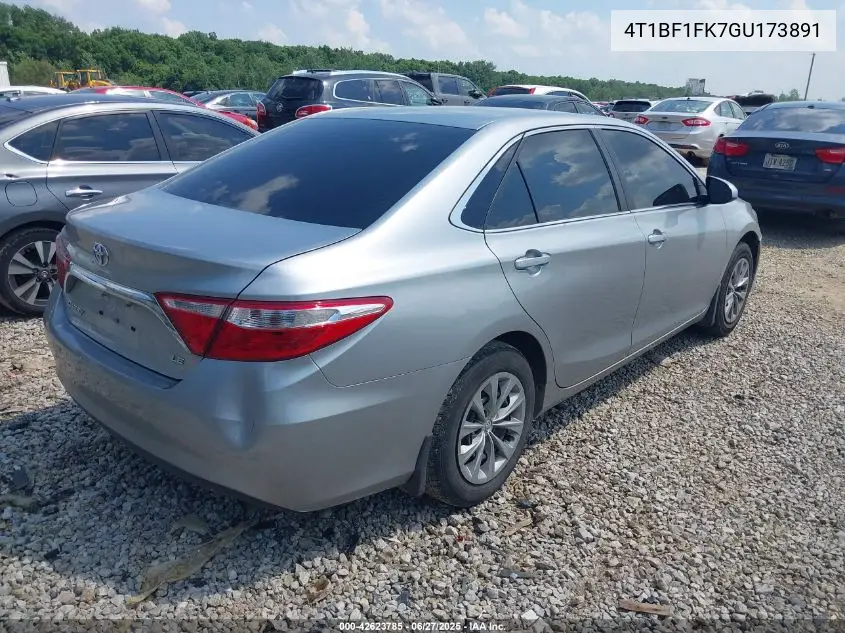 2016 Toyota Camry Le VIN: 4T1BF1FK7GU173891 Lot: 42623785