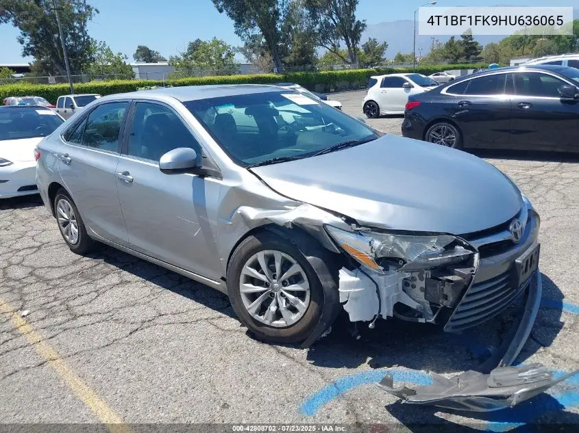 2017 Toyota Camry Le VIN: 4T1BF1FK9HU636065 Lot: 42808702