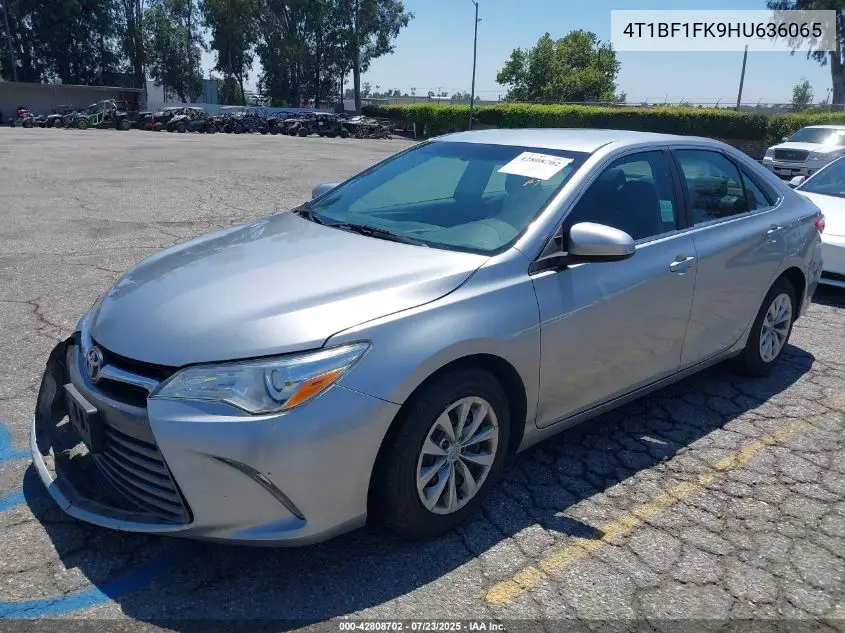 2017 Toyota Camry Le VIN: 4T1BF1FK9HU636065 Lot: 42808702
