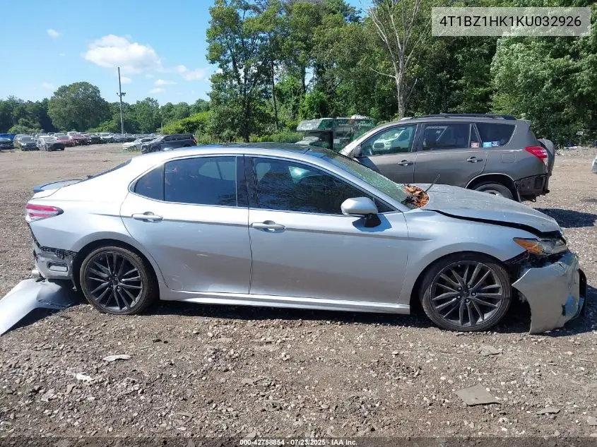 4t1bz1hk1ku032926 4T1BZ1HK1KU032926 2019 Toyota Camry Xse V6