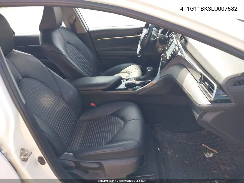 2020 Toyota Camry Se Awd VIN: 4T1G11BK3LU007582 Lot: 42414113