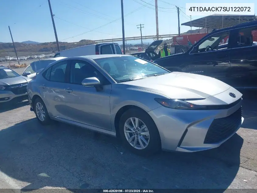 4T1DAACK7SU122072 2025 Toyota Camry Le