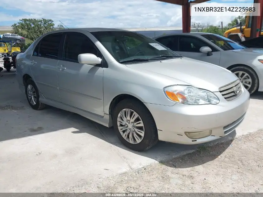 2004 Toyota Corolla S VIN: 1NXBR32E14Z225983 Lot: 42266539