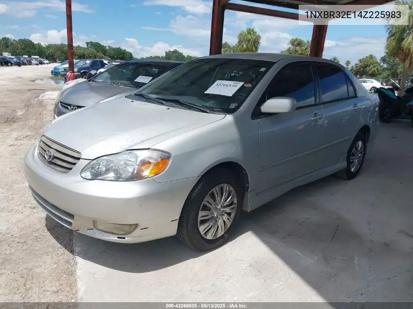 2004 Toyota Corolla S VIN: 1NXBR32E14Z225983 Lot: 42266539