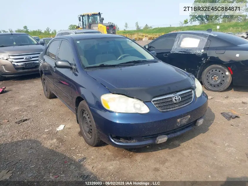 2005 Toyota Corolla Ce/Le/S VIN: 2T1BR32E45C884871 Lot: 12328003