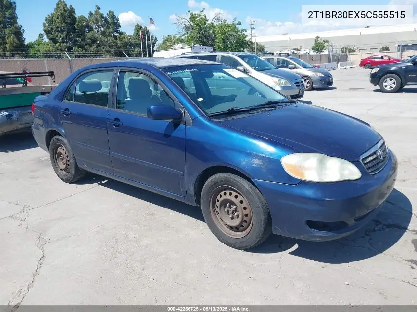 2005 Toyota Corolla Le VIN: 2T1BR30EX5C555515 Lot: 42266725