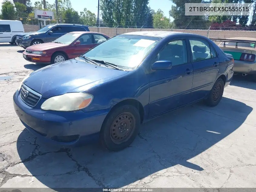 2005 Toyota Corolla Le VIN: 2T1BR30EX5C555515 Lot: 42266725