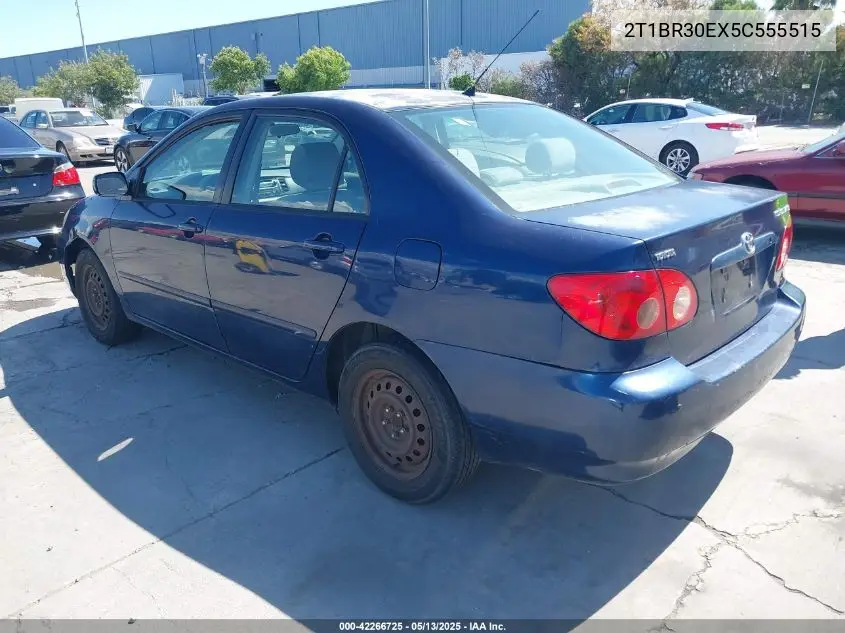 2005 Toyota Corolla Le VIN: 2T1BR30EX5C555515 Lot: 42266725