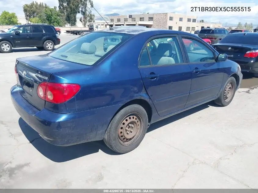 2005 Toyota Corolla Le VIN: 2T1BR30EX5C555515 Lot: 42266725