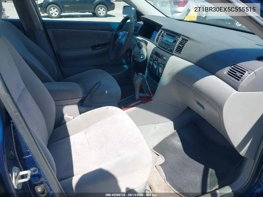 2005 Toyota Corolla Le VIN: 2T1BR30EX5C555515 Lot: 42266725