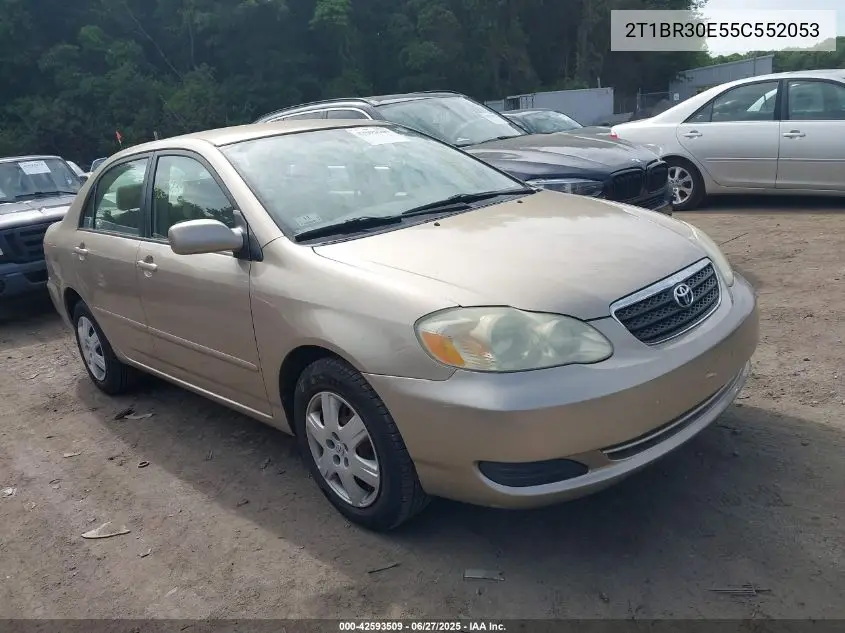 2005 Toyota Corolla Le VIN: 2T1BR30E55C552053 Lot: 42593509